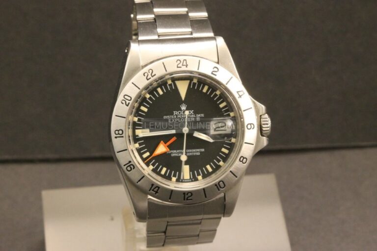 Rolex Explorer II Freccione Rail Dial