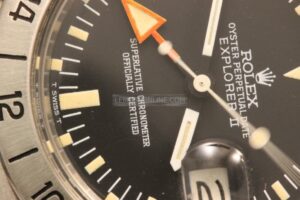 Rolex Explorer II Freccione Rail Dial