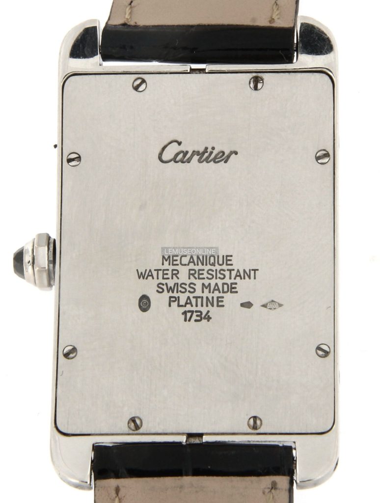 Cartier Tank Americaine Platinum