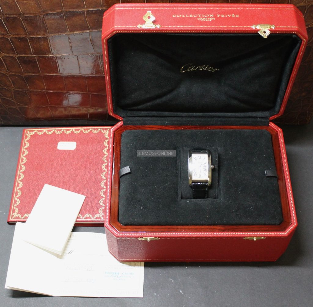 Cartier Tank Americaine Platinum