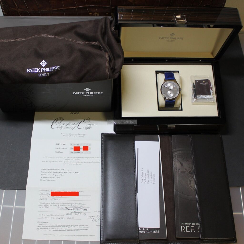 Patek Philippe Regulateur Calendario Annuale