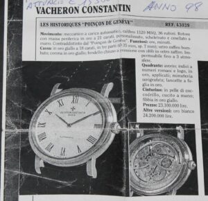 Vacheron Constantin Les Historiques
