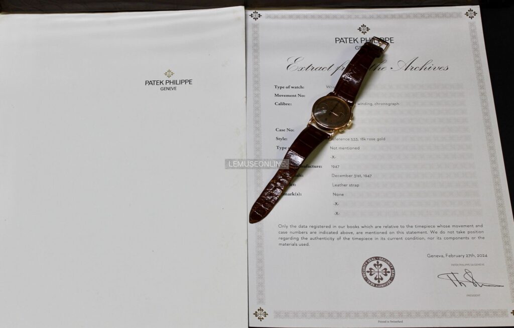 Patek Philippe ref. 533