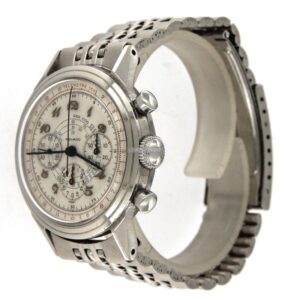 Movado Cronografo ref. 19038 con quadrante Breguet e movimento 95M anni ’50