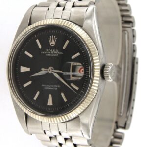 Rolex Datejust ref. 6305/1 del 1953 con quadrante nero Honeycomb (no lumen)