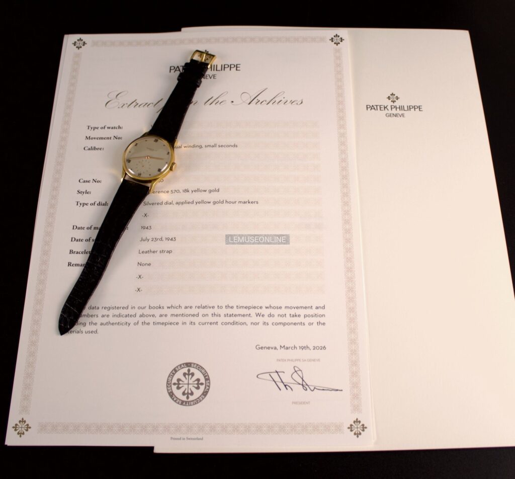 Patek Philippe Calatrava ref. 570