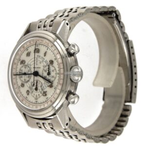 Movado Cronografo ref. 19038 con quadrante Breguet e movimento 95M anni ’50